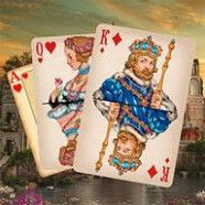 FreeCell Solitaire Blue — gratis online spelen